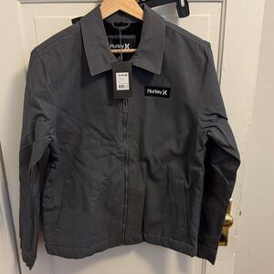 Hurley thorington iron grey Zip-Up Jacket